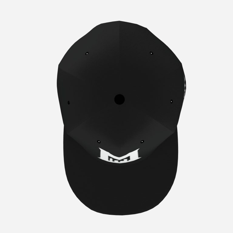 Black – MAKCITY Flat Brim Baseball Cap