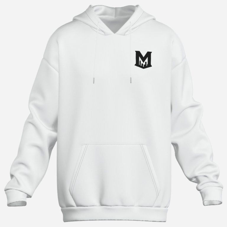 White – Essential MAKCITY Hoodie
