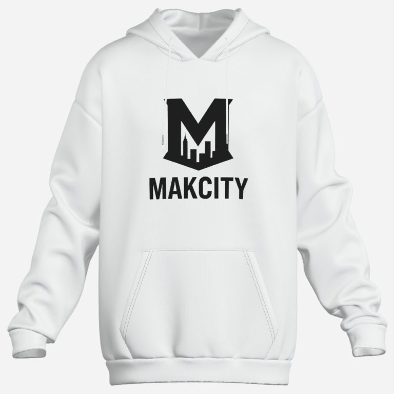 White – Statement MAKCITY Hoodie