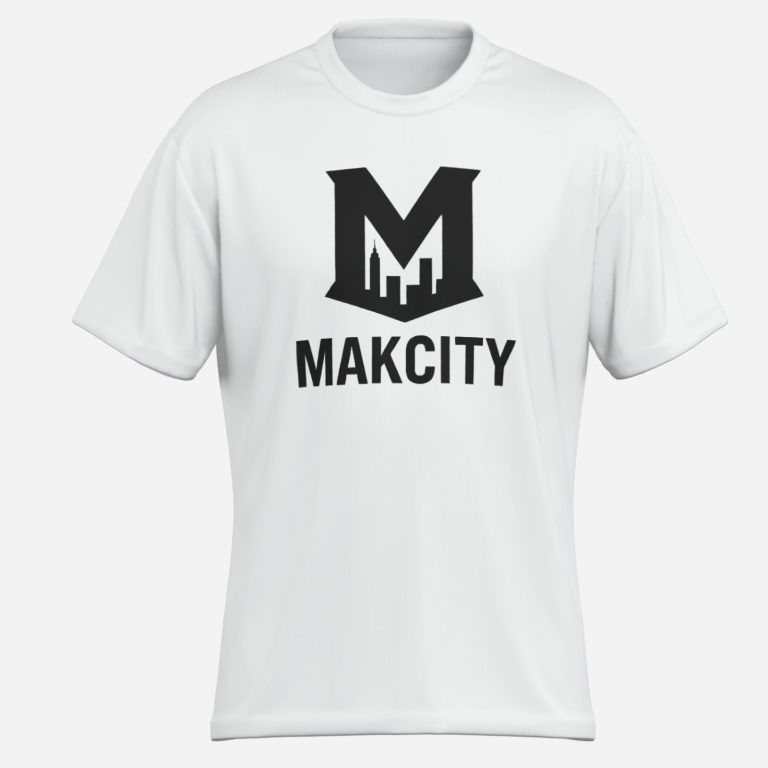 White – Statement MAKCITY T-Shirt